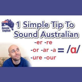 AE 274 - 1 Simple Tip To Sound Australian - /ɑ/