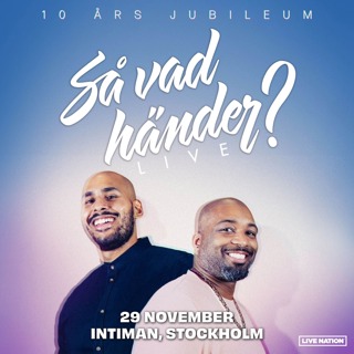 10 år som poddare & vår största liveshow hittills den 29 november