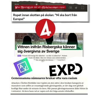 Propagandan efter massmordet i Örebro