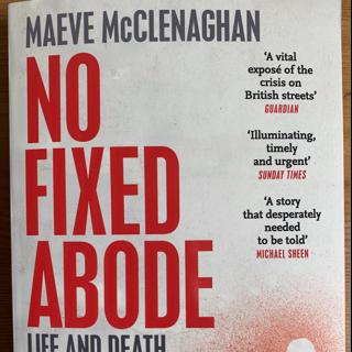 OUT NOW: Maeve's book - No Fixed Abode - in paperback