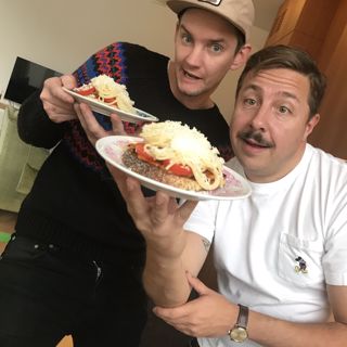 Macka 44: Smörstekta kantareller med spaghetti och parmesanost