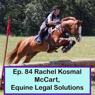 Ep. 84 Rachel Kosmal McCart, Equine Legal Solutions