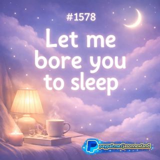 (Long | Voice Only) #1578 Let me bore you to sleep | Jason Newland | 21st March 2026