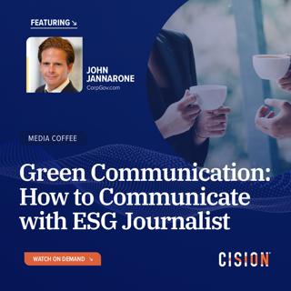 Episode 17: Green Communication: How to Communicate with ESG Journalist