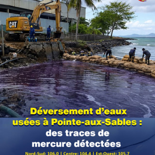 Déversement d’eaux usées à Pointe-aux-Sables : des traces de mercure détectées