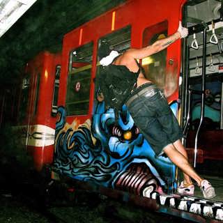 Graffitituristerna i Buenos Aires