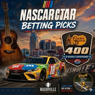 Cracker Barrel 400 Betting Picks 2026 I NASCAR Gambling Podcast (Ep. 803)