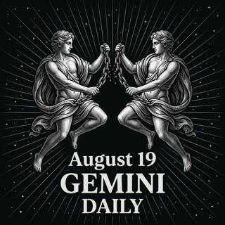 Wednesday, August 19, 2026 Gemini Horoscope Today