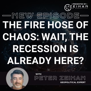 The Fire Hose of Chaos: Wait, The Recession Is Already Here?