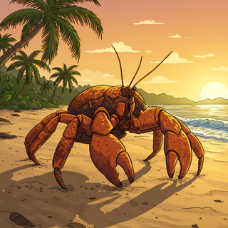 🦀 King of the Coconut Jungle