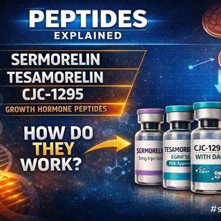 Do Growth Hormone Peptides Actually Work? CJC-1295, Ipamorelin & Sermorelin Explained