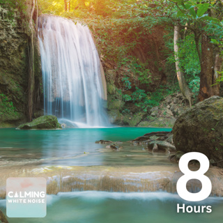 Waterfall Sounds for Sleep (8 Hours) | Calming White Noise for Insomnia Relief