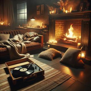 đŽđ„đ” The Subtle Alliance of Enveloping MUSIC and Crackling FIRE Promotes SLEEP