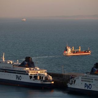 Why has P&O ferries laid off its staff?