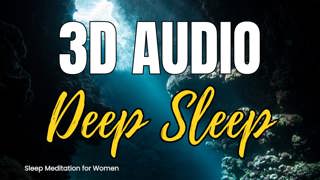 Blue Whale Dream Journey 🐋 3D Audio Sleep Meditation for Deep Calm