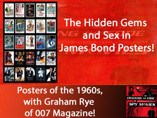 1960s JAMES BOND POSTERS - The Hidden Gems and Sex