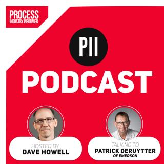 Dave Howell talks with Patrick Deruytter Vice President Customer Care & Large PMO Emerson Automation Solutions