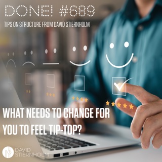What needs to change for you to feel tip-top?