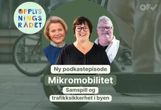 Mikromobilitet: Samspill og trafikksikkerhet i byen