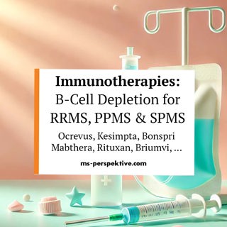 #080: B-Cell Depletion – Ocrelizumab (Ocrevus), Ofatumumab (Kesimpta, Bonspri), Rituximab (Mabthera, Rituxan), Ublituximab (Briumvi) for active RRMS and SPMS, and early PPMS