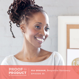 035 | Gia Graham, Betsywhite Stationery on Pinterest, faking it until you make it and why she chose to discontinue her wholesale line