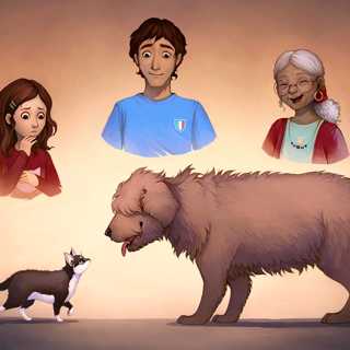 Superglad Saga, del 3: Katt och hund