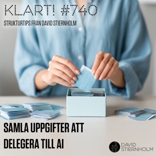 Samla uppgifter att delegera till AI
