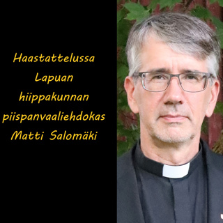 Studiovieraana piispanvaaliehdokas Matti Salomäki
