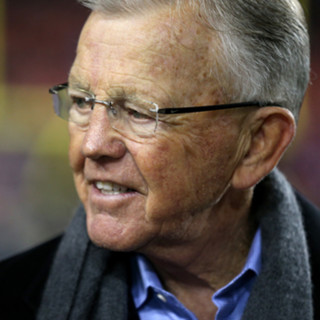 Mike Francesa with Joe Gibbs