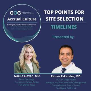 Accrual Culture: Top Points for Site Selection - Timelines
