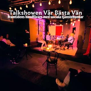 Talkshow om framtidens hundförare med sociala tjänstehundar