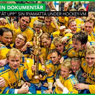 När Carl Bildt "åt upp" sin ryamatta under hockey-VM
