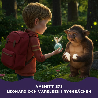 Leonard och varelsen i ryggsäcken