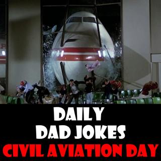 National Civil Aviation Day! Thank you for flying Dad Joke Airways! 07 December 2024