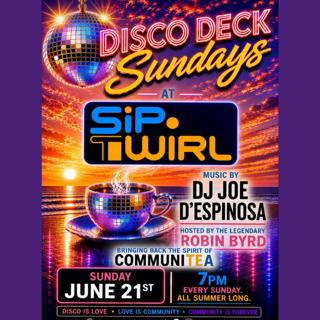 Episode 16: Disco Deck Sundays . Sip 'N' Twirl . Fire Island Pines . June 2026