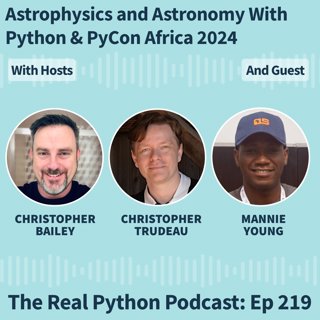 Astrophysics and Astronomy With Python & PyCon Africa 2024