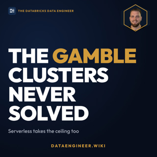 Why Databricks serverless exists, and which of your jobs should stay on classic clusters