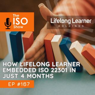 #167 How Lifelong Learner embedded ISO 22301 in just 4 months