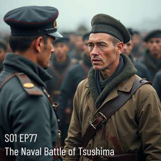 The Naval Battle of Tsushima, 1905. Japan Emerges as the Pacific's Major Naval Power Sparking the Decline of the Russian Empire.