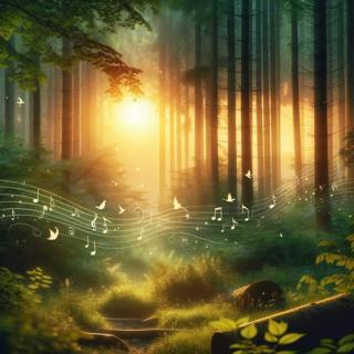 😴🍂🎵 Relaxing MUSIC and Gentle BIRD Sounds Improve Nocturnal MENTAL HEALTH