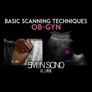 5 Minute Sono - Basic OB/Gyn Scanning Technique