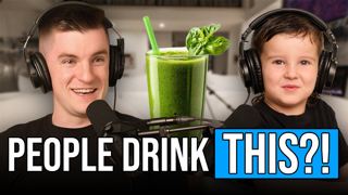 4-Year-Old Tries GRASS JUICE...