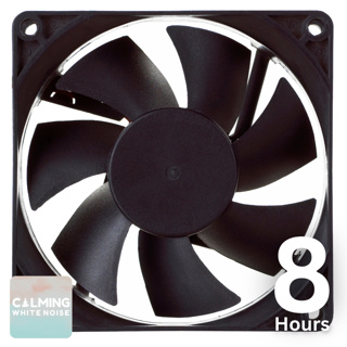 Fan Noise : High (8 Hours) | Calming White Noise for Sleeping