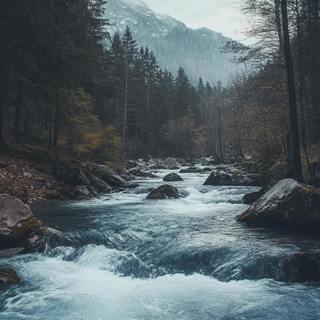 River Sounds For Sleeping | Relaxing River Sounds 8 Hours | The River Sounds | River Flowing Sound | River Flowing Sounds | Flowing River | Waterfall