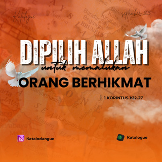 Dipilih Allah Untuk Memalukan Orang-orang Berhikmat