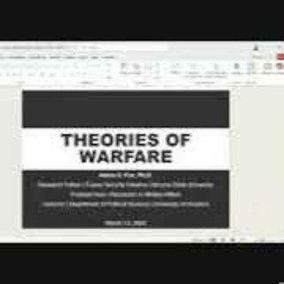 Squaring the Circle Webinar - Theories of War and Warfare with Amos Fox