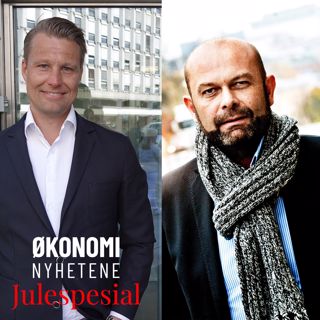 Økonominyhetenes julesending: Terje Tinholt og Christoffer Askjer
