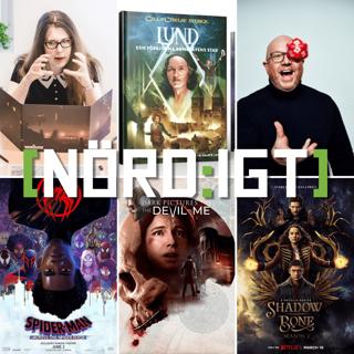 411. Den om Call of Chtulu Sverige: Lund med Anders Jansson och Gabrielle de Bourg, Shadow and Bone S02, Across the Spider-Verse och The Devil in Me