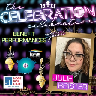 BENEFIT PERFORMANCES (LIVE AID, TSUNAMI AID, LIVE 8, LIVE EARTH, & HOPE FOR HAITI) with JULIE BRISTER!