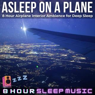 ✈️ Asleep on a Plane | 8 Hour Airplane Cabin Ambience for Sleep, Relaxation, and Focus 😴